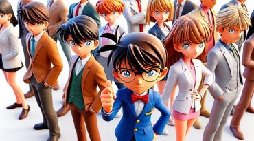 8 Karakter Utama Detektif Conan,  Bocah Cerdas & Berani