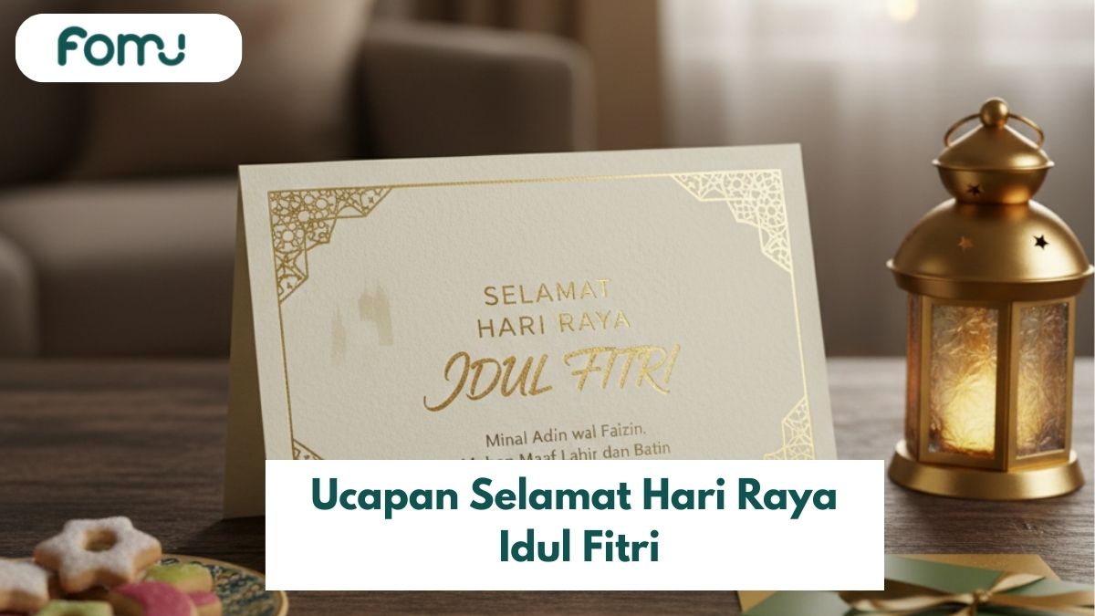 28 Ucapan Selamat Hari Raya Idul Fitri Tahun 2026
