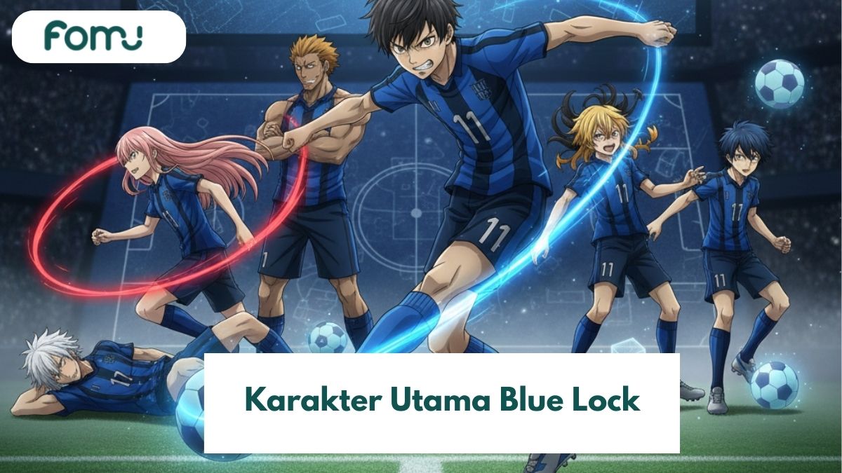 10 Karakter Utama Blue Lock, Penggemar Anime Ini Wajib Tahu