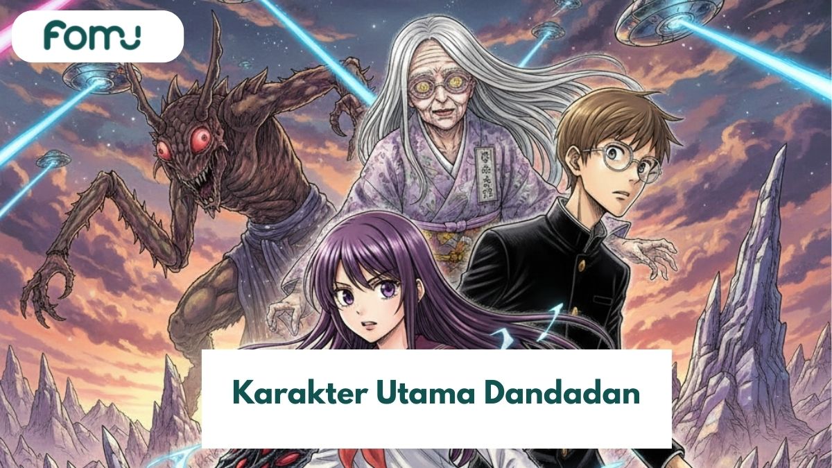 8 Karakter Utama Dandadan yang Paling Ikonik