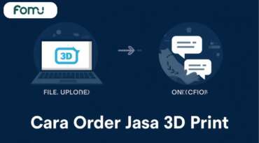 Cara Order Jasa 3D Print Online: Dari File STL sampai Produk Jadi