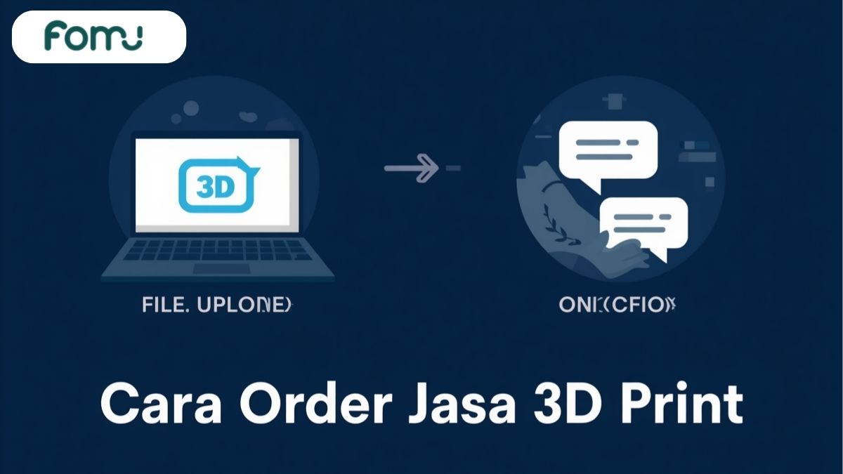 Cara Order Jasa 3D Print Online: Dari File STL sampai Produk Jadi