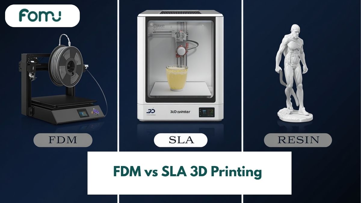 FDM vs SLA vs Resin: Pilih Metode 3D Printing yang Tepat untuk Proyekmu